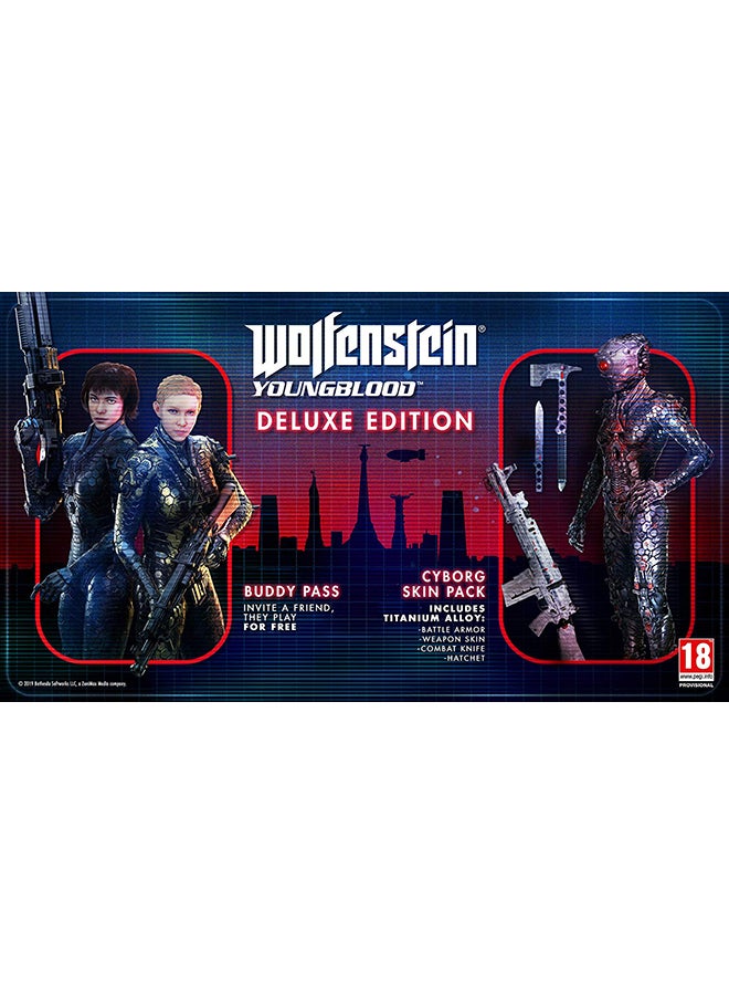 بيثيسدا لعبة "Wolfenstein Youngblood" (إصدار عالمي) - playstation_4_ps4 - Image 2