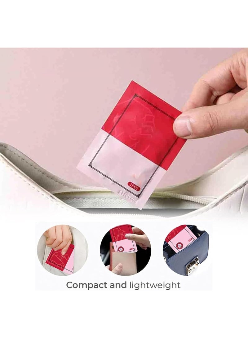 Emergency Clothing Cleaning Wet Wipes – Laundry Stain Remover Wipes for Food, Coffee & Makeup Stains, Portable Fabric Cleaner for Travel & Daily Use, 40 Pieces - Image 4