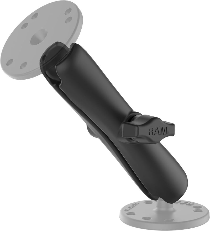 RAM Mounts RAM-B-201U-C Double Socket Arm (Long) Compatible with RAM B Size 1" Ball Components - Image 2
