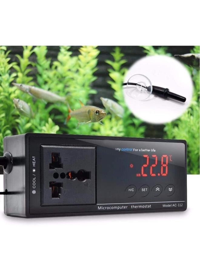 ترموستات للتحكم في درجة الحرارة LED رقمي من B&K لأجهزة تبريد سخان الزواحف لأحواض السمك - Image 1