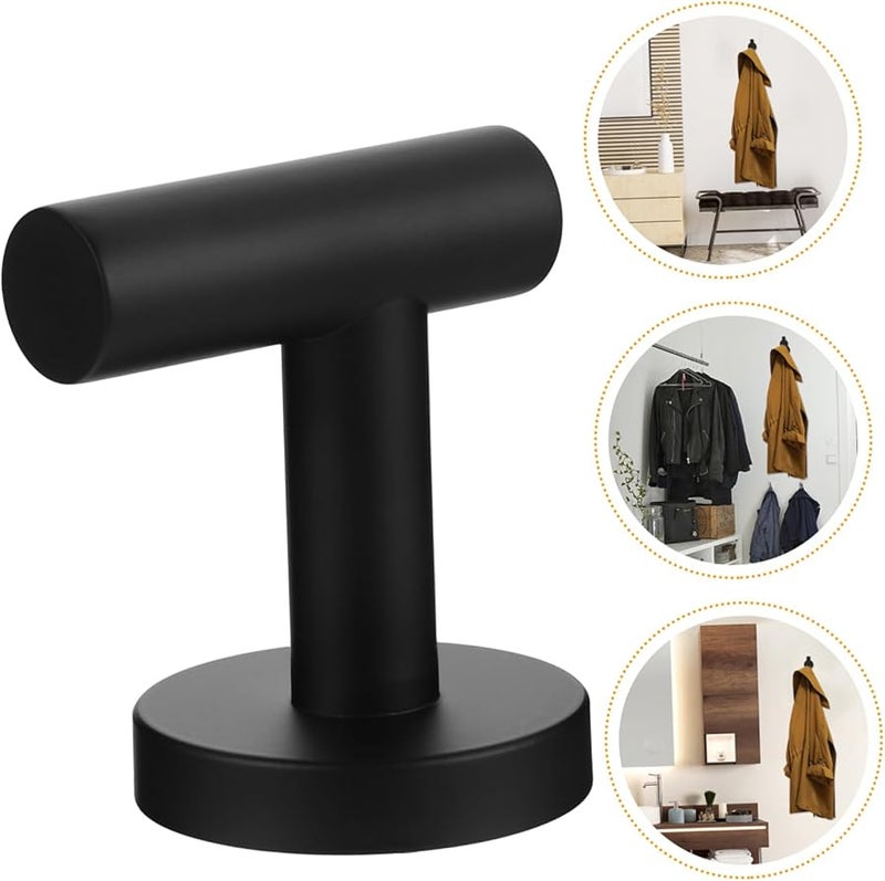 Stainless Steel Wall Hook Set for Towels Coats Easy Install Space Saving Home Office - Image 5