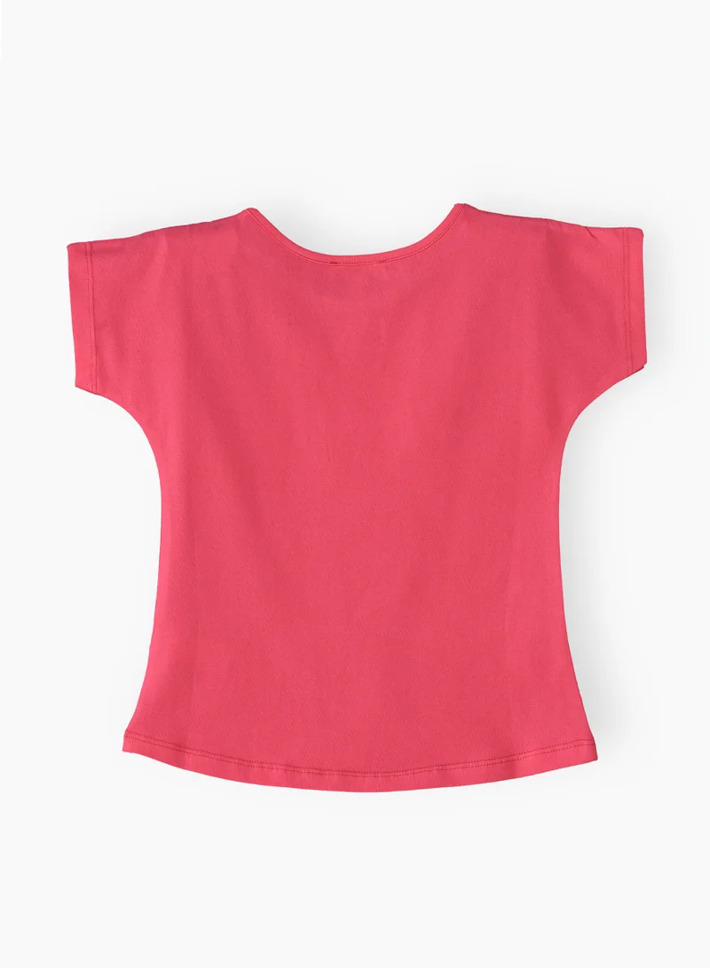 Jelliene Sunshine Squad: Girls' Comfy Cotton Tees Playful & Summer Fun