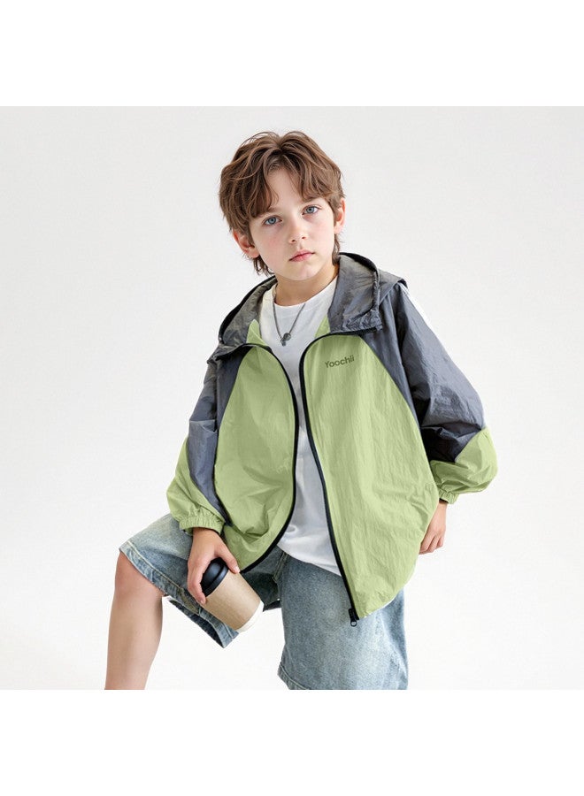 Bumblebee Boys' Summer Lightweight Jacket 2025 New Collection, Medium-large Boys' Thin Versatile Outdoor Jacket For Kids - Image 3