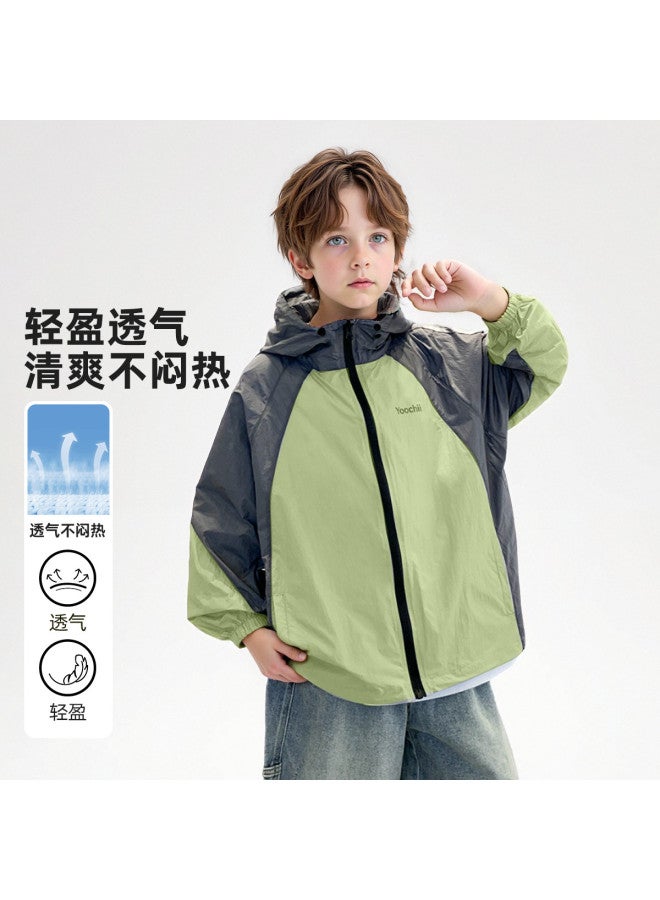 Bumblebee Boys' Summer Lightweight Jacket 2025 New Collection, Medium-large Boys' Thin Versatile Outdoor Jacket For Kids - Image 2