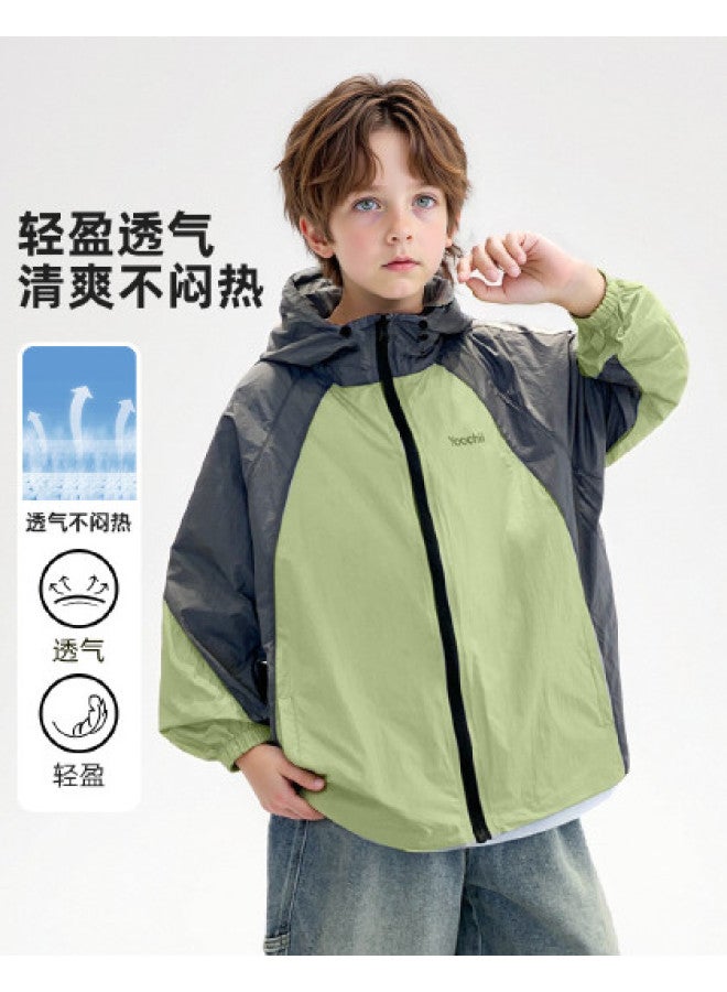 Bumblebee Boys' Summer Lightweight Jacket 2025 New Collection, Medium-large Boys' Thin Versatile Outdoor Jacket For Kids - Image 1