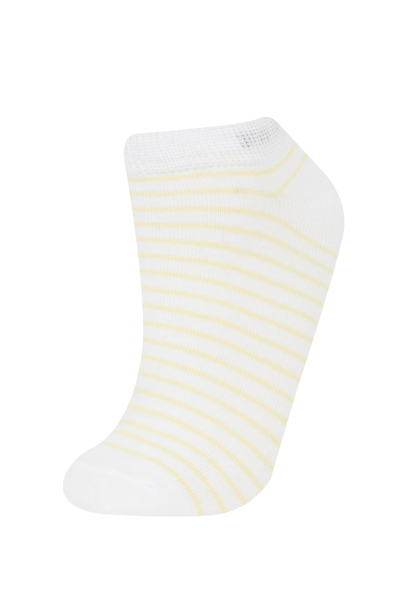 DeFacto Woman Flower 3 piece Short Socks  - Image 2