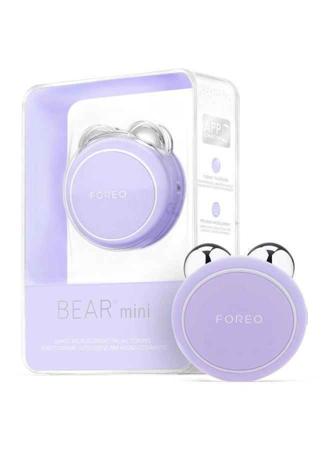 FOREO BEAR Mini Microcurrent Facial Device - Face Sculpting Tool - Firm & Contour - Reduce Double Chin - Non-Invasive - Increases Absorption of Facial Skin Care Products - Lavender - Image 1
