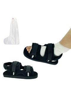Sweet seven Recover with Ease: Cast Shoes for Post Op & Fracture Foot Support - Open Toe Medical Walking Boot for Surgery Recovery & Ankle Rehabilitation - Straps for Pain Relief & Comfort  - Image 1