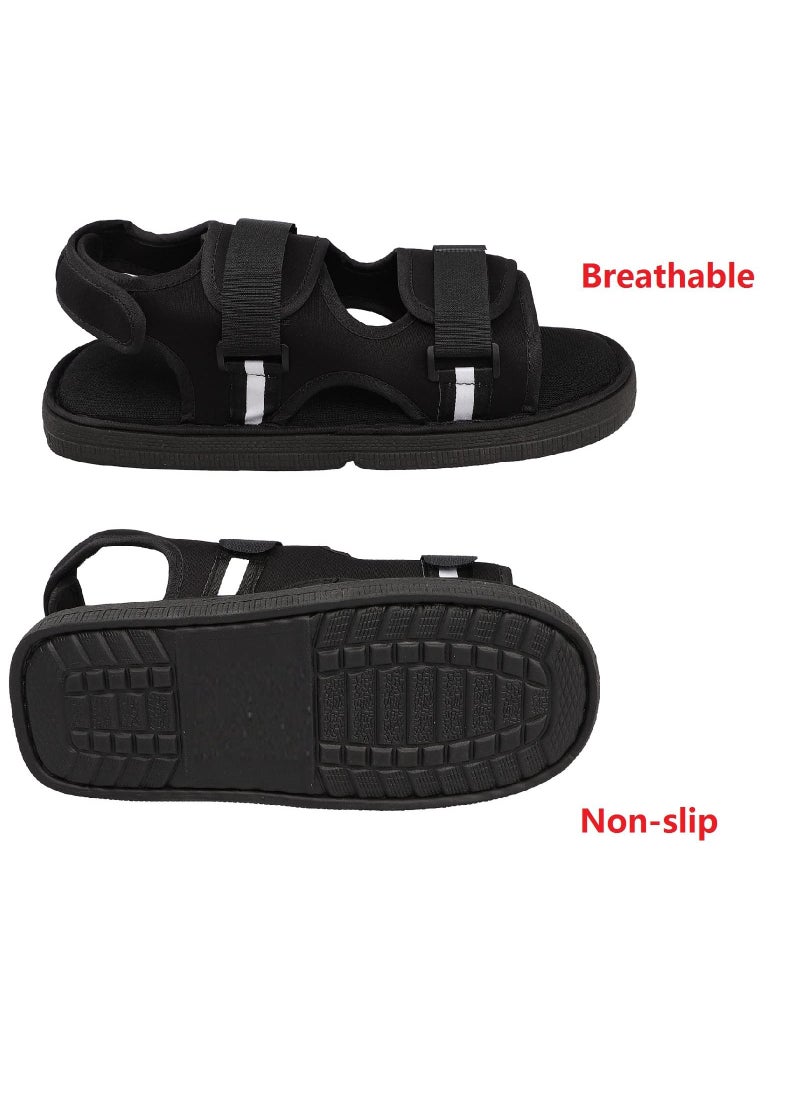 Sweet seven Recover with Ease: Cast Shoes for Post Op & Fracture Foot Support - Open Toe Medical Walking Boot for Surgery Recovery & Ankle Rehabilitation - Straps for Pain Relief & Comfort  - Image 3