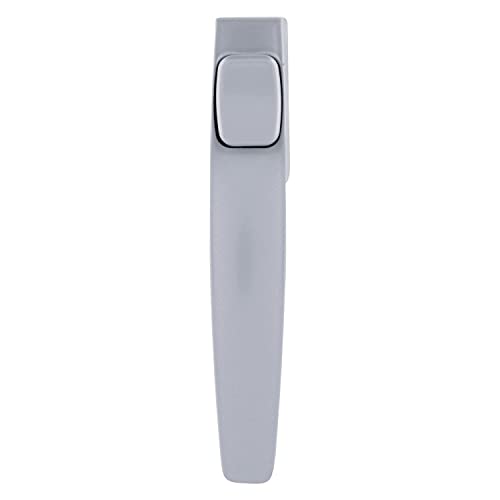 Wright Products - Free Hanging Push Button Door Latch for Screen and Storm Doors, Aluminum Grey - Image 4