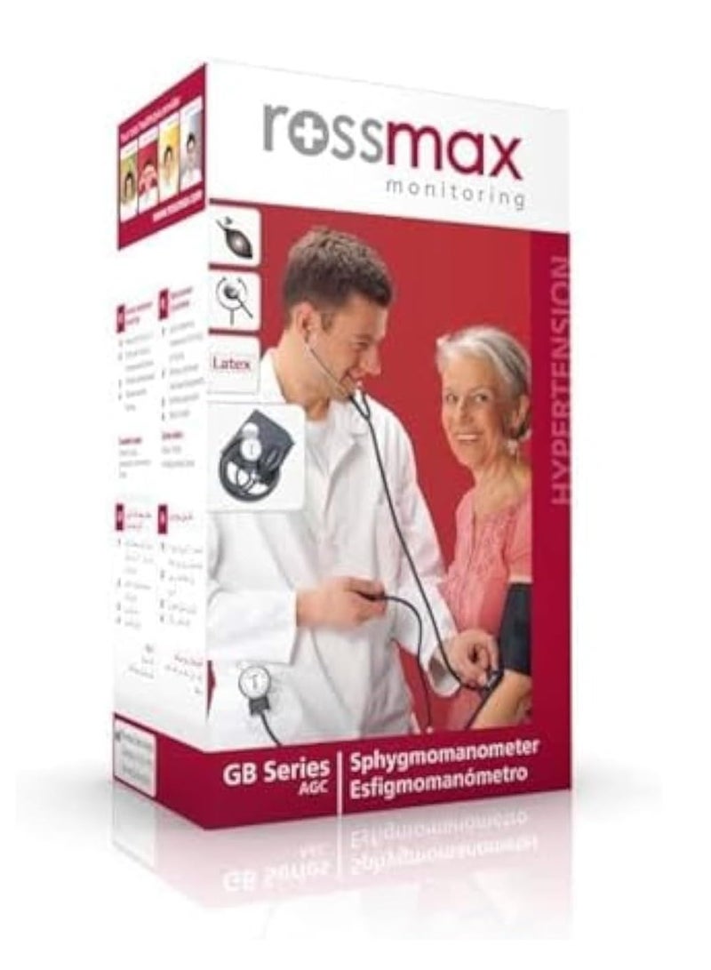 Rossmax GB102 Series Blood Pressure Monitor, Standard Size, Multi-Color, HPS-001