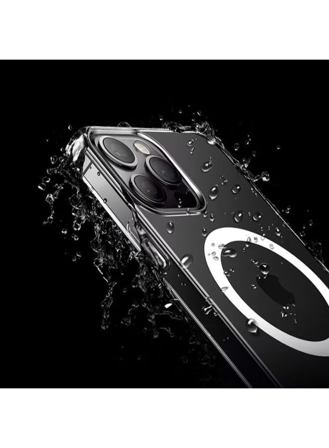 vesus Magnetic Wireless Charging Clear Case designed for iPhone 14 pro 6.1 inch Crystal Cover Compatible - Image 2