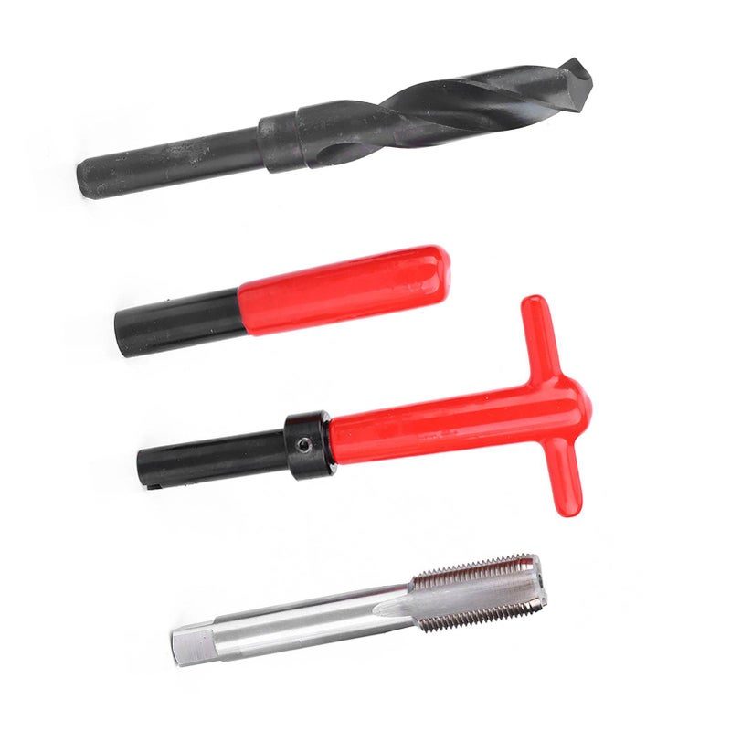 10Pcs Thread Repair Kit Stainless Steel Twisted Drill Wrench Threaded Insert for Car M18x1.5 - Image 3