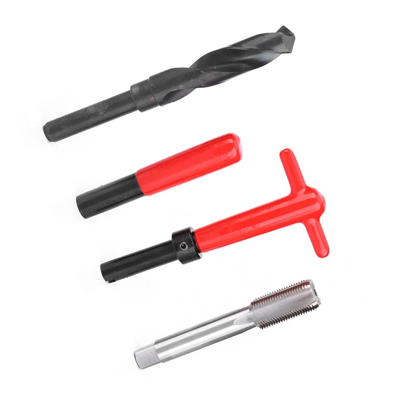 10Pcs Thread Repair Kit Stainless Steel Twisted Drill Wrench Threaded Insert for Car M18x1.5 - Image 2