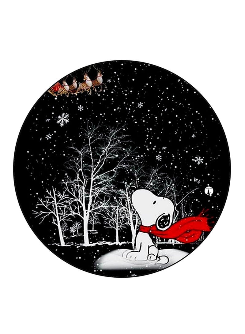 RKN Snoopy Printed Mouse Pad  Multicolour