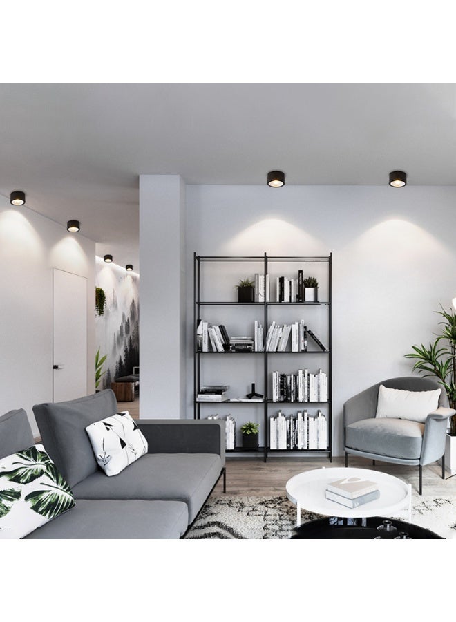 plato led lenz Pack of 2 – COB Spotlight 30W – Black Body – 3 Color Switch – High Brightness – PLATO - Image 5