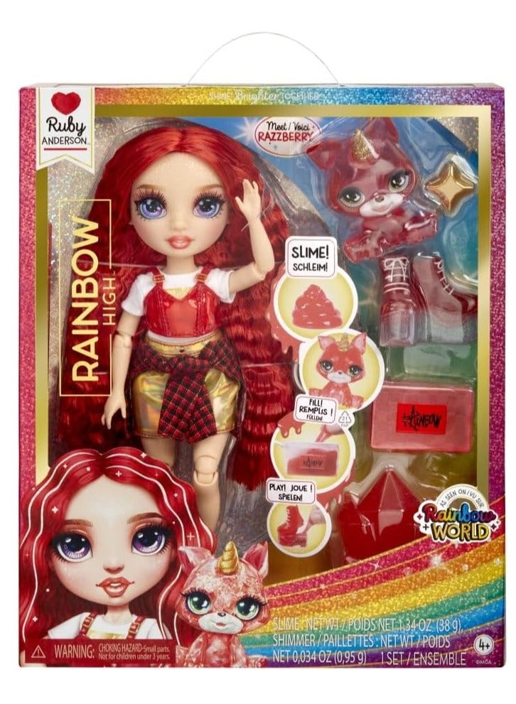 Rainbow High Classic Fashion Doll - Ruby Anderson - Image 1