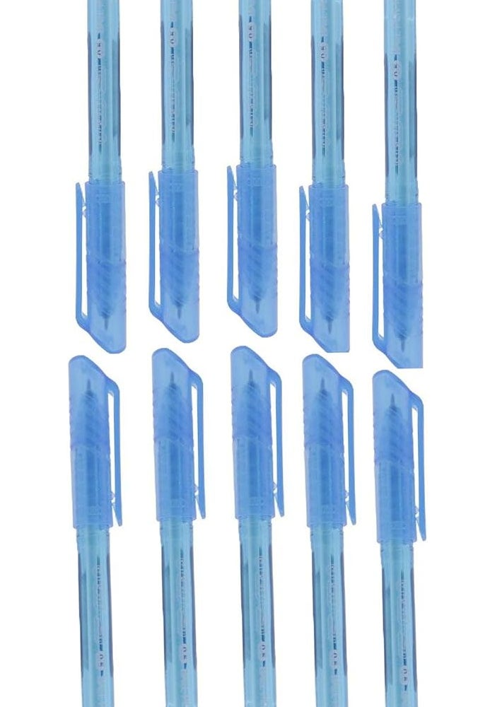 ROCO Ball Point Pens 1427 - Blue Ink, 10 Pack - Image 2