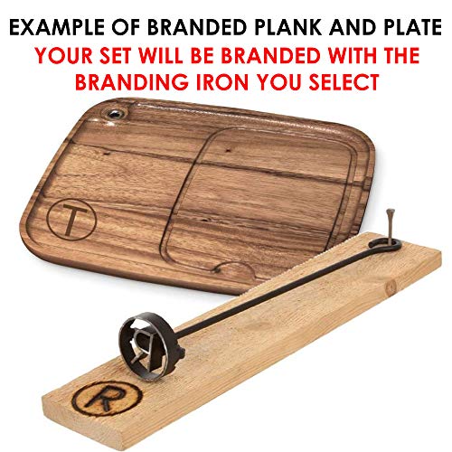 BBQ Fans Dad Branding Iron for Steak, Buns, Wood & Leather - Image 2