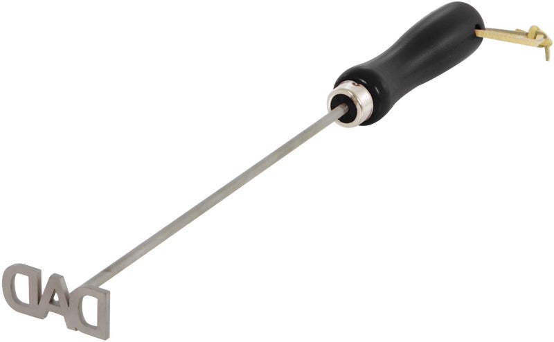 BBQ Fans Dad Branding Iron for Steak, Buns, Wood & Leather - Image 1