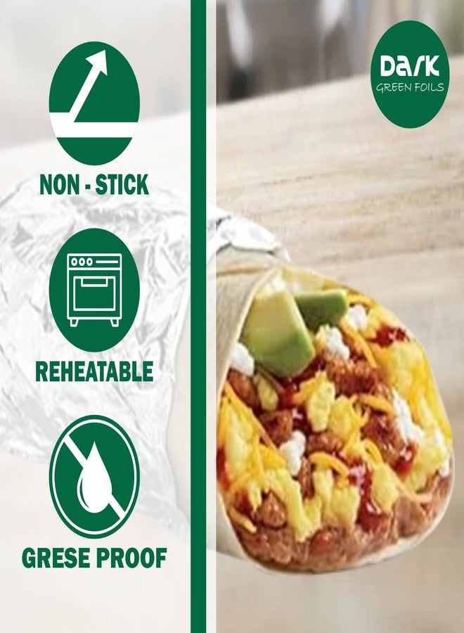 FOILY Silver Aluminium Foil for Food Packing 9m with 11 Micron Thickness | Keeps Food Warm and Hygienic | Ideal for Storing, Packing, Wrapping, and Serving - Image 4