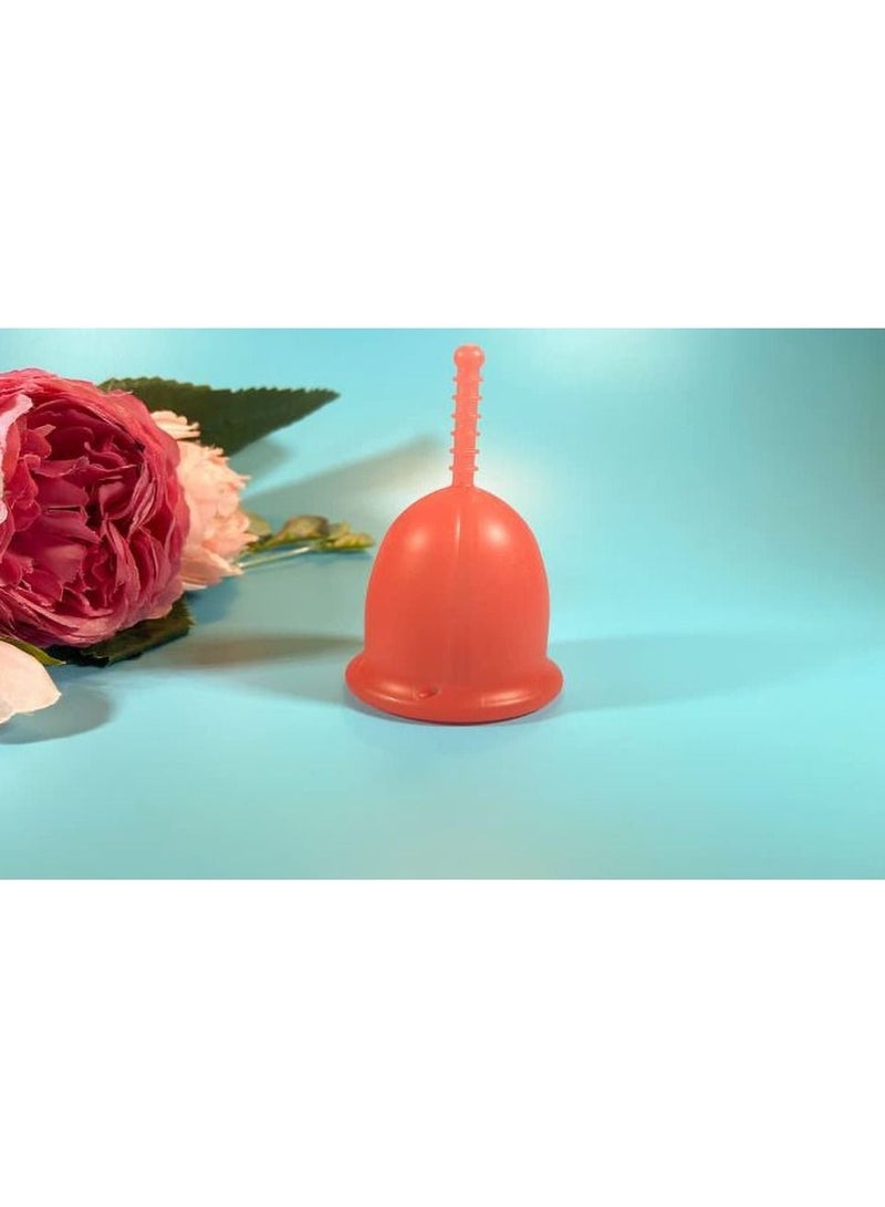 Si.Bell Women's Menstrual Cup Pink - Image 2