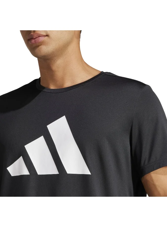 Adidas RUN IT TEE Black Running For Men XS
