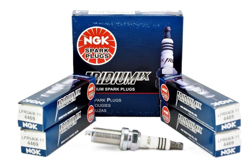 NGK Iridium IX Spark Plug LFR5AIX-11 (4 Pack) Compatible With TOYOTA CAMRY LE 2010-2014 2.5L/2494cc - Image 1