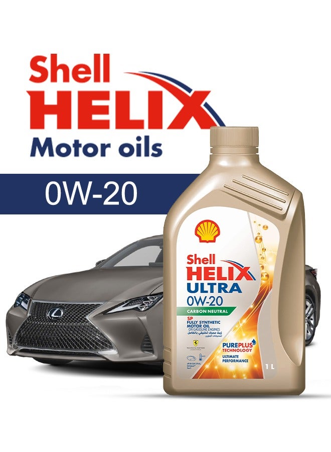 شل زيت محرك سيارة لكزس، RC 2024 - 2014 - لزوجة 0w20 شل هيلكس 6 لتر، مع فلتر زيت المحرك - 2014 2015 2016 2017 2018 2019 2020 2021 2022 2023 2024