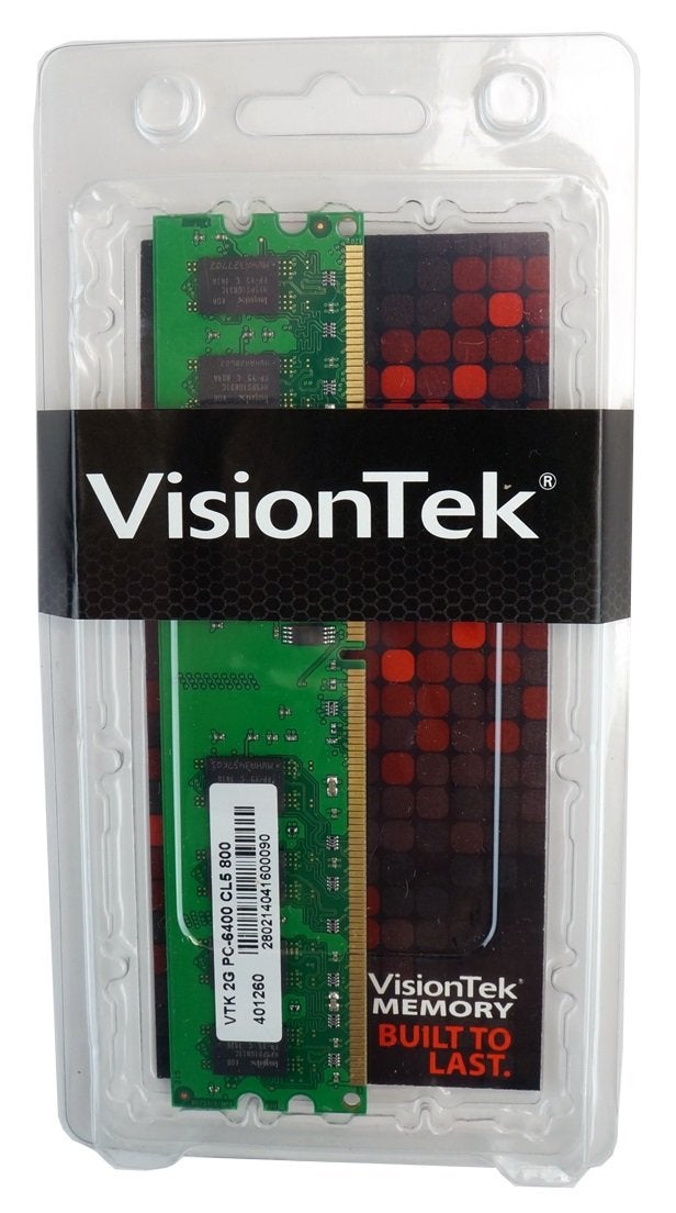 VisionTek 2GB DDR2 800 MHz (PC2-6400) CL5 DIMM, Desktop Memory - 900434 - Image 3