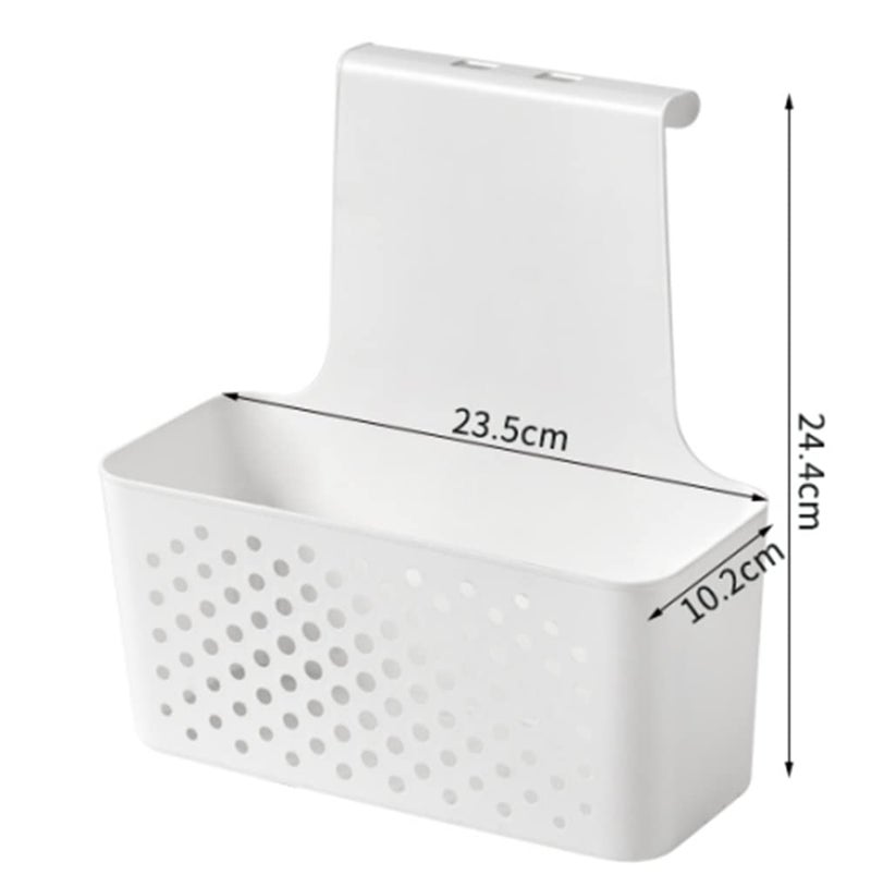 MosQuickOver Door Hanging Basket milk box for outdoor gate Hanging Basket for Kitchen bathroom organiser cabinet Kitchen Cupboard Organizer basket for storageracks for storage multipurpose - Image 3