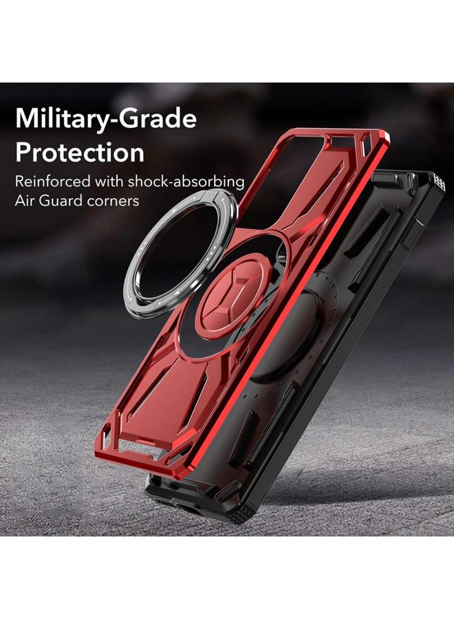 S-TOP Case For Motorola Edge 2024 Armor II Series MagSafe Magnetic Holder Phone Case - Image 2