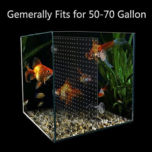 Yes Fresh Yes!Fresh Acrylic Aquarium Fish Tank Divider Clear Kit Fit for All Type Aquarium Divider for 10 Gallon Fish Tank and Up to 950 Gallon Tank Divider (Kit E - 8 PCs 5.9"x11.8") - Image 4