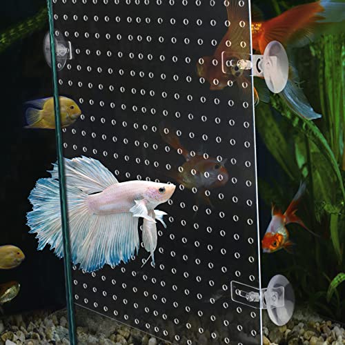Yes Fresh Yes!Fresh Acrylic Aquarium Fish Tank Divider Clear Kit Fit for All Type Aquarium Divider for 10 Gallon Fish Tank and Up to 950 Gallon Tank Divider (Kit E - 8 PCs 5.9"x11.8") - Image 5