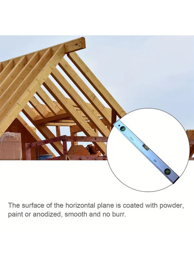 Heavy Duty Magnetic Alloy Bubble Level Ruler 300mm Anti Drop Precision Measurement Tool - Image 4