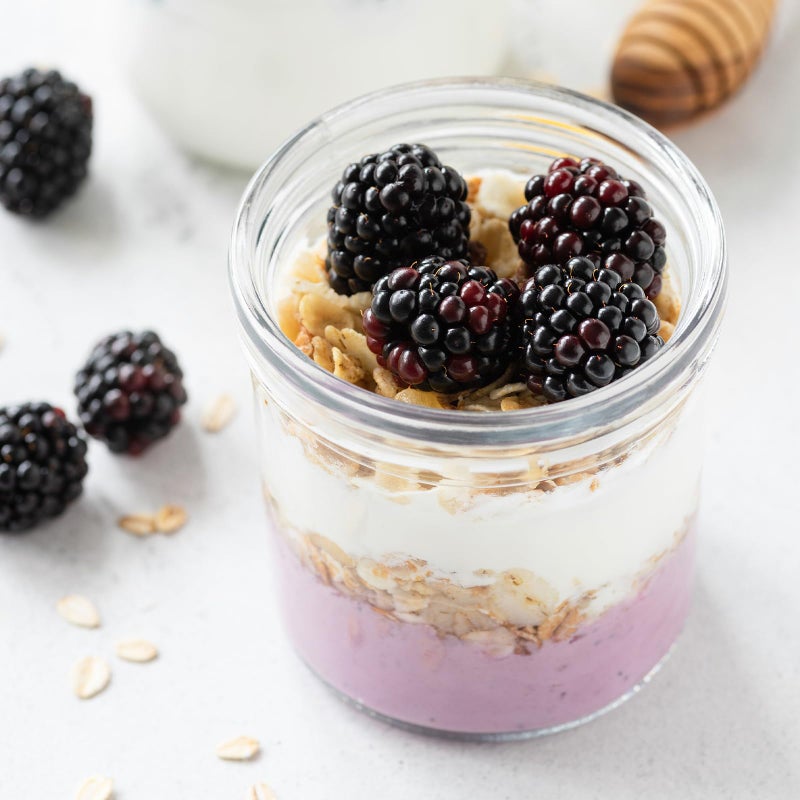 SHOWIN Overnight Oats Containers with Lids, 16oz Glass Jars with Lids 4 pcs, Wide Mouth Mason jars for Salad, Yogurt, Snacks, Meal Prep - Image 5