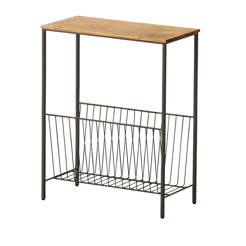 INDIAN DECOR 50401 Bedside Table Iron Art Sofa Side Mobile Coffee Table End Table Sofa Table Living Room Furniture Center Table Color Black Made in India