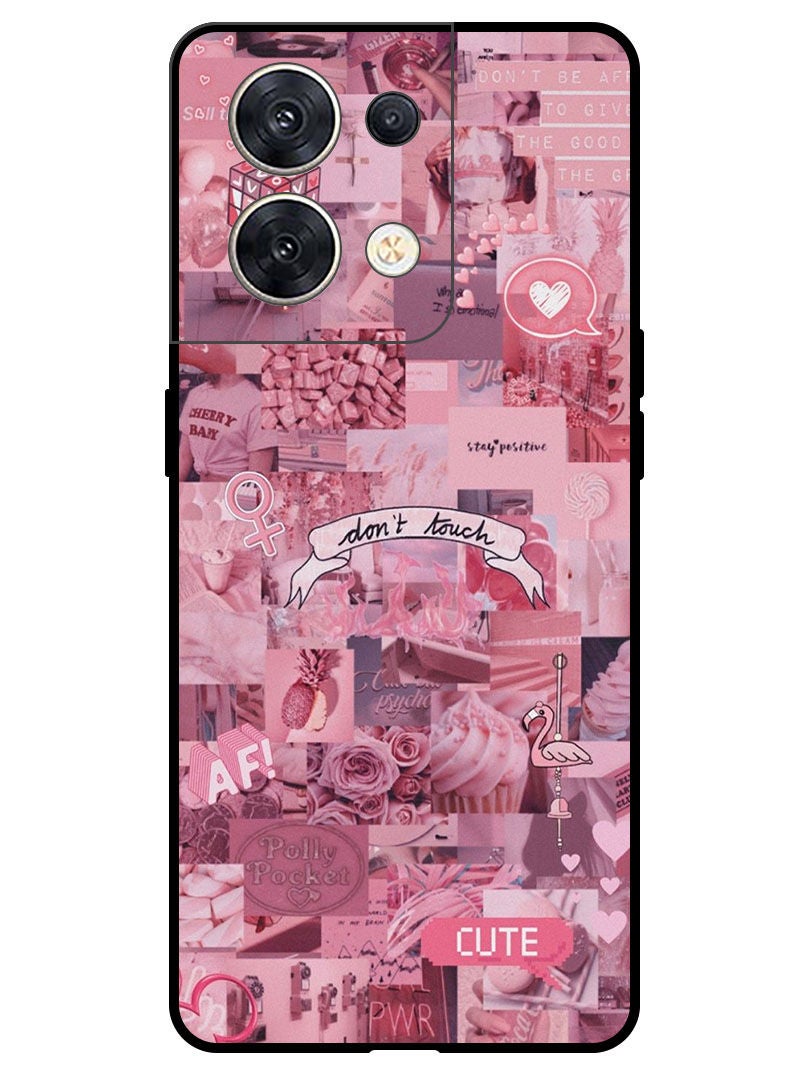 Theodor Protective Case Cover For OPPO RENO 8 5G Dont Touch - Image 1