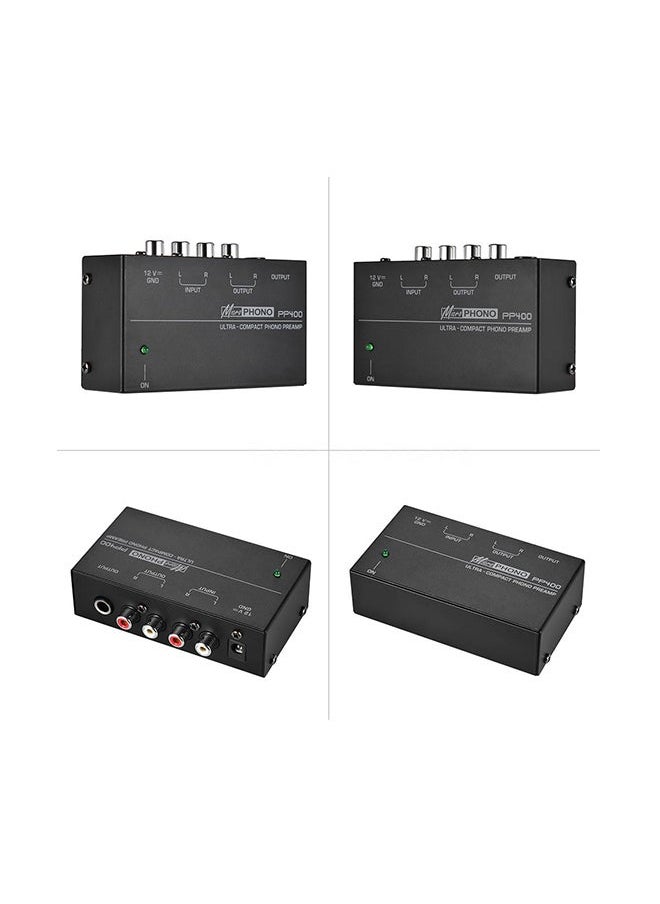 Generic Ultra-compact Phono Preamp Preamplifier I2990 Black 