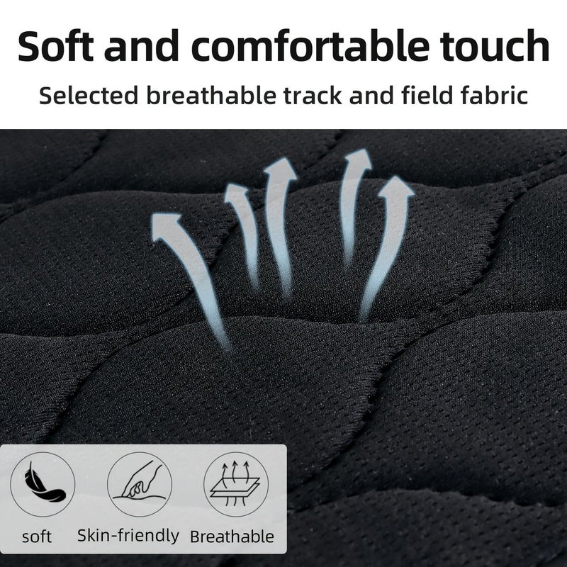 Light Grey Baby Chair Cushion Soft Breathable Ergonomic Car Safety Stroller Pad Machine Washable - Image 5