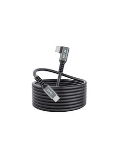 Usb C To C High Eed Data Transfer Fast Charging ​For Vr Headset And Gaming Pc With Usb A Male Adapter Cable Manager 16Ft C C Usb 3.2 Gen1 Vr Link Serial Cable For Oculus Quest 1 2 Connecting Cable