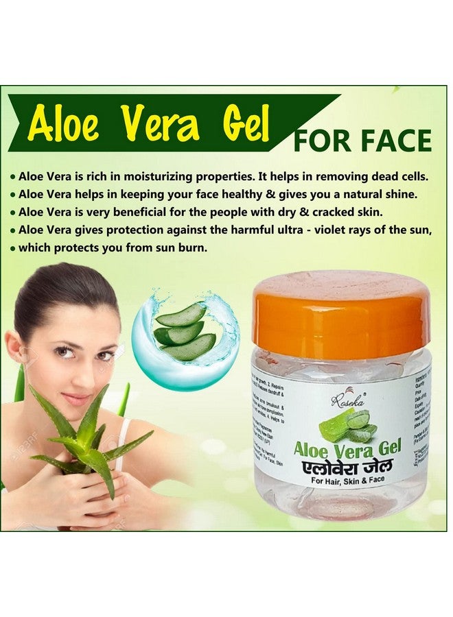 Roseka Olive Oil & Aloe Vera Gel (200ml + 100gm) Combo Pack For Face Toner, Skin Toner, Makeup Remover - For All Skin Types - Image 4