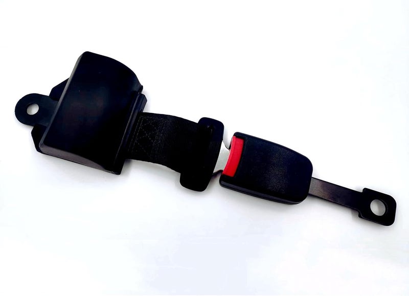 WGGDRAQQ Universal Forklift Seat Belt - Retractable Black 46 Inch - Image 2