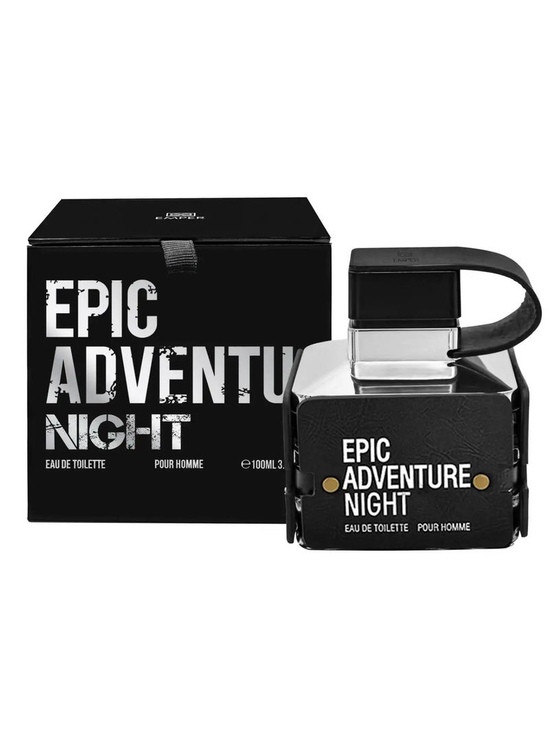 emper Epic Adventure Night Eau De Toilette For Men - 100 ML - Image 1