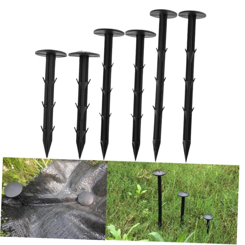 Heavy Duty Plastic Garden Anchors 10 Pack Non Rusting Ground Stakes For Canopy Camping - Image 3