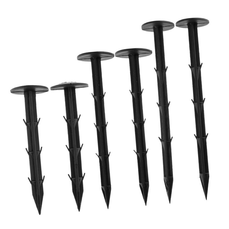 Heavy Duty Plastic Garden Anchors 10 Pack Non Rusting Ground Stakes For Canopy Camping - Image 2