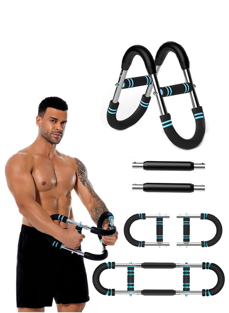 جهاز تدريب الذراع، جهاز تمارين الصدر القابل للتعديل للرجال والنساء، جهاز تدريب القوة في صالة الألعاب الرياضية المنزلية، جهاز تقوية العضلات والذراع، جهاز تدريب قوة الصدر (20-110 رطل) - Image 1