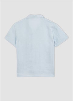 DeFacto Regular Fit Short Sleeve Jean Shirt  - Image 5