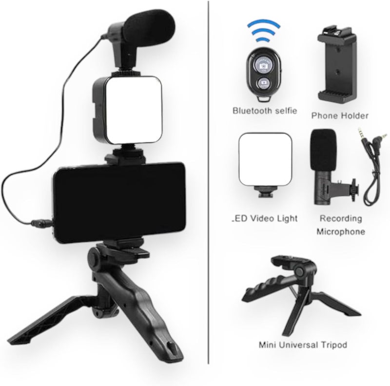 ALKAYAN Mobile Phone Stabilizer for Video Shooting, Tripod Stand for iPhone, Android,... - Image 2