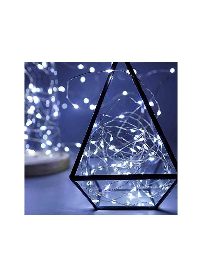 The Bros Cool White Twinkling Fairy Lights, 66ft 200 Micro LEDs, USB Powered, Remote Control, Indoor/Outdoor, 2 Pack  - Image 3
